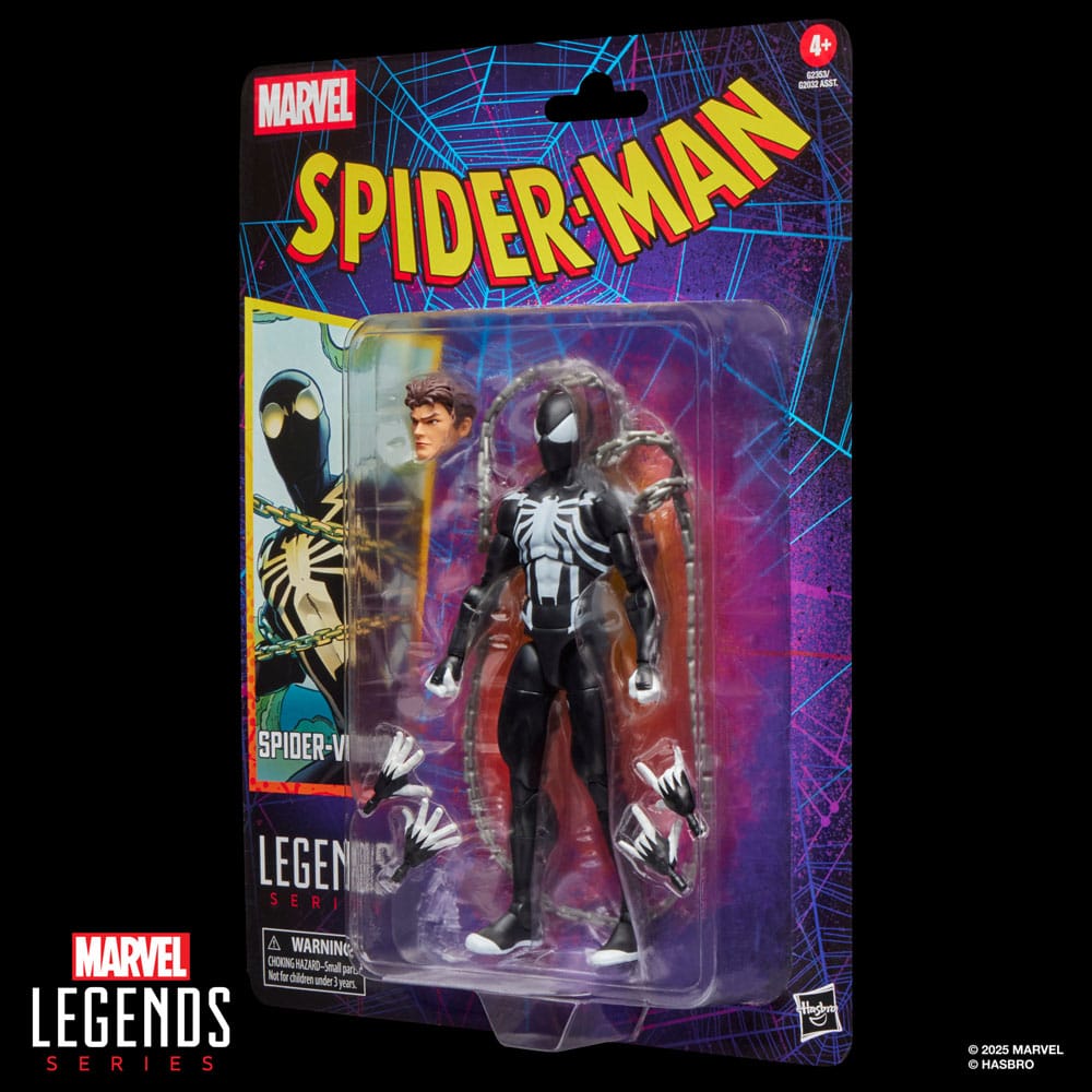 Spider-Man Marvel Legends Retro Action Figur Spider-Venom 15 cm Hasbro
