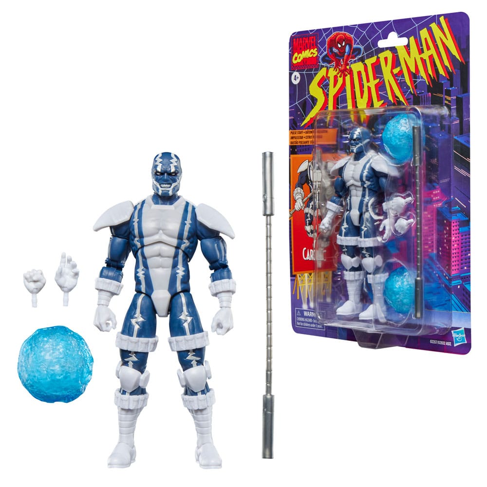 Spider-Man Marvel Legends Retro Action Figur Cardiac 15 cm