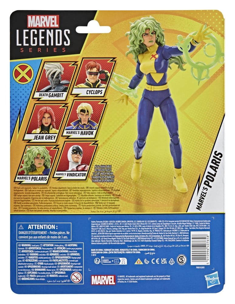 X-Men '97 Marvel Legends Action Figure Marvel's Polaris 15 cm