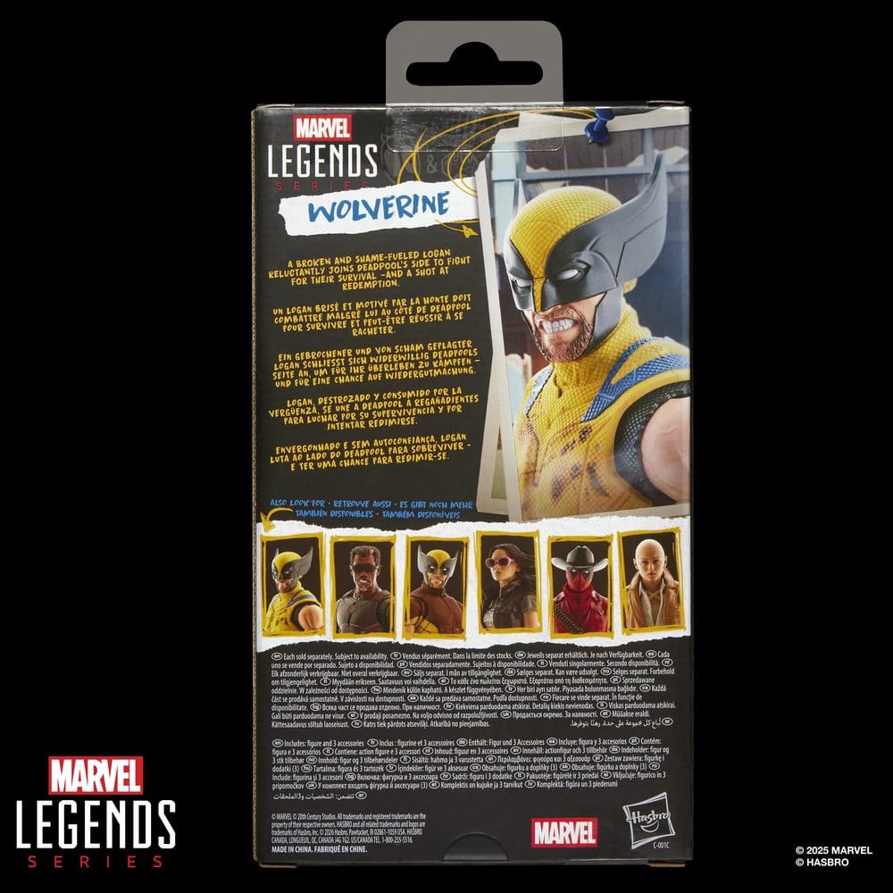 Deadpool & Wolverine Marvel Legends Action Figur Wolverine 15 cm Hasbro