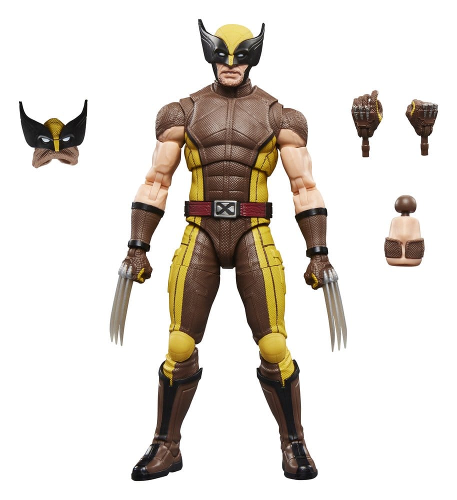 Deadpool & Wolverine Marvel Legends Action Figur Wolverine (Brun Kavaj) 15 cm Hasbro