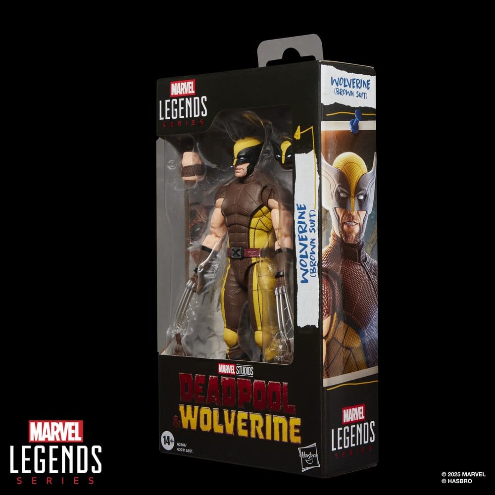 Deadpool & Wolverine Marvel Legends Action Figur Wolverine (Brun Kavaj) 15 cm Hasbro