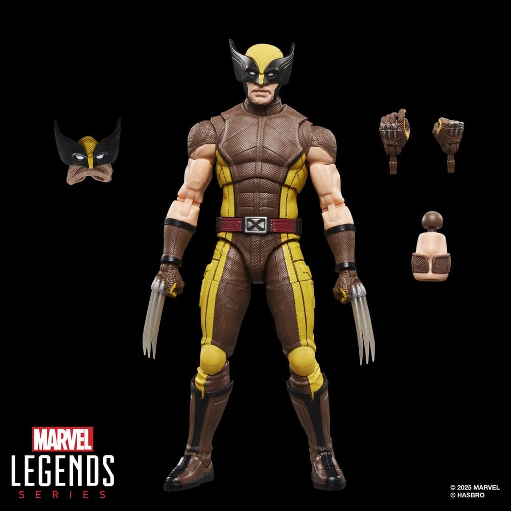 Deadpool & Wolverine Marvel Legends Action Figur Wolverine (Brun Kavaj) 15 cm Hasbro
