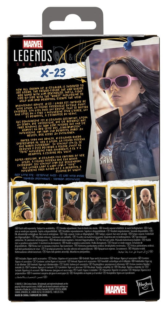 Deadpool & Wolverine Marvel Legends Action Figur X.23 15 cms Hasbro