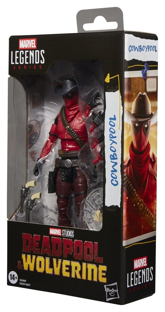Deadpool & Wolverine Marvel Legends Action Figur Cowboypool 15 cm Hasbro