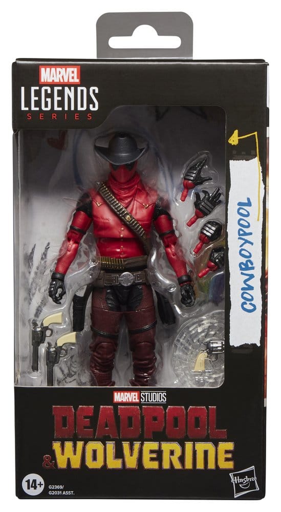 Deadpool & Wolverine Marvel Legends Action Figur Cowboypool 15 cm Hasbro