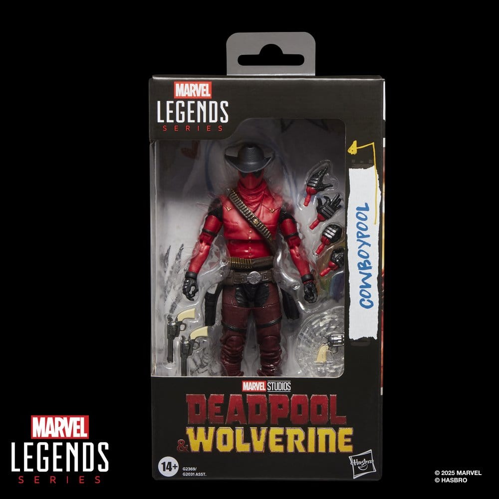 Deadpool & Wolverine Marvel Legends Action Figur Cowboypool 15 cm Hasbro