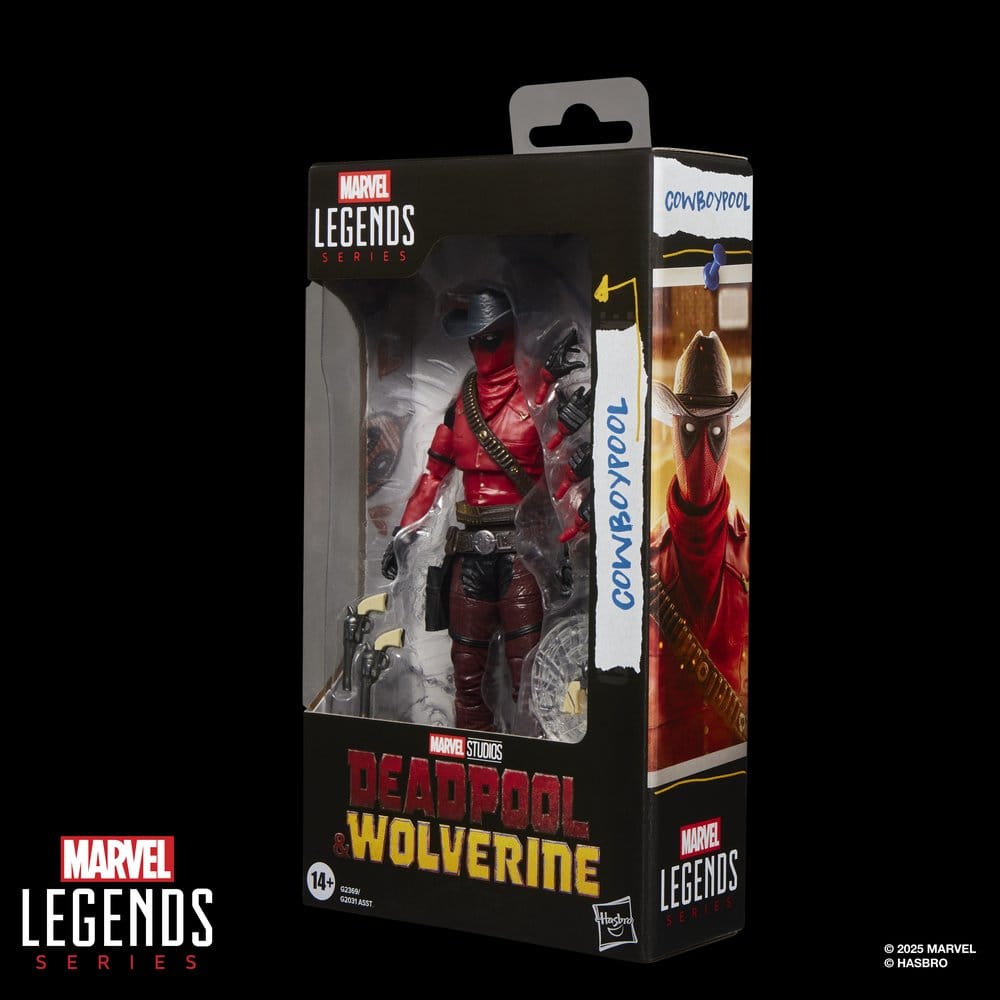 Deadpool & Wolverine Marvel Legends Action Figur Cowboypool 15 cm Hasbro