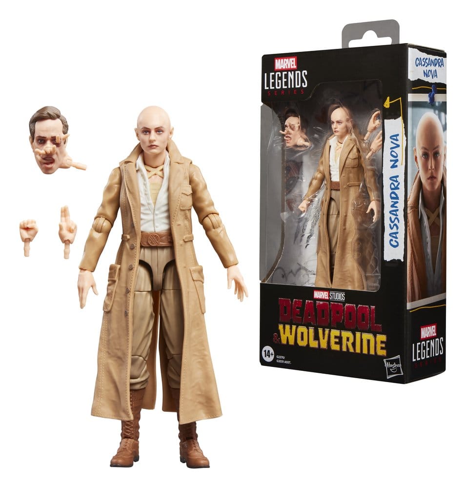 Deadpool & Wolverine Marvel Legends Action Figur Cassandra Nova 15 cm Hasbro