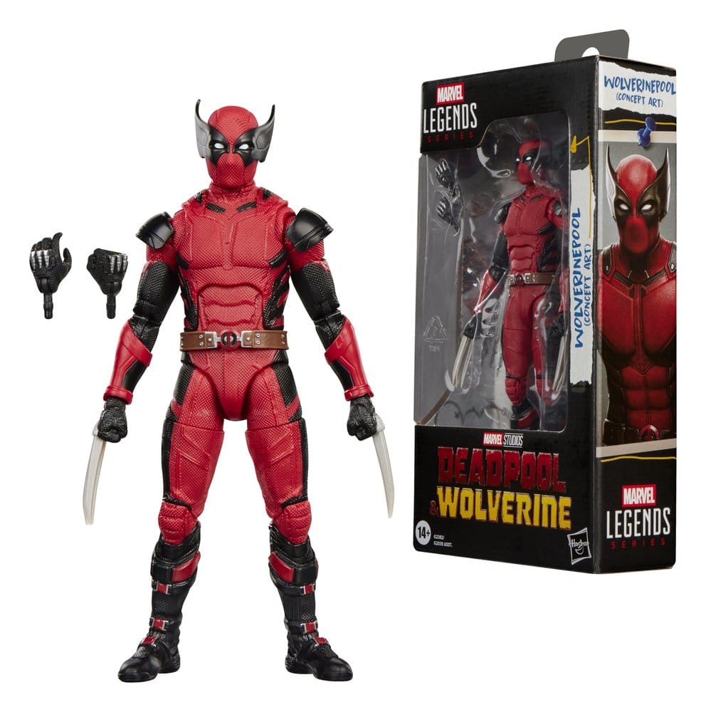 Deadpool & Wolverine Marvel Legends Action Figur Wolverinepool (Concept Art) 15 cm