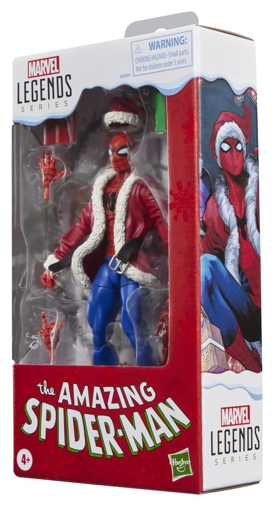 The Amazing Spider-Man Marvel Legends Action Figure Spider-Man (Marvel Holiday Special) 15 cm
