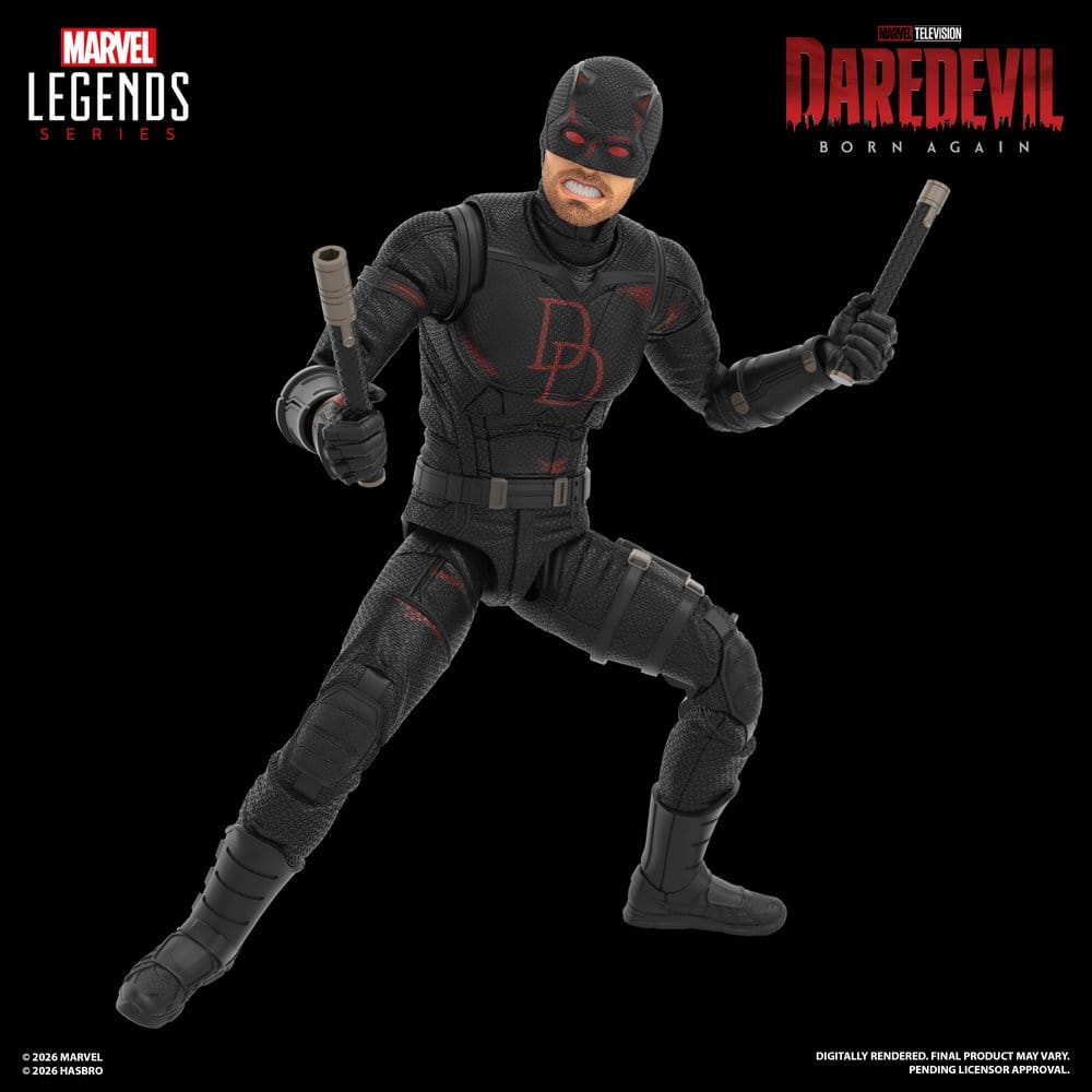 Daredevil: Born Again Marvel Legends Actionfigur 2-Pack Daredevil & Jessica Jones, 15 cm
