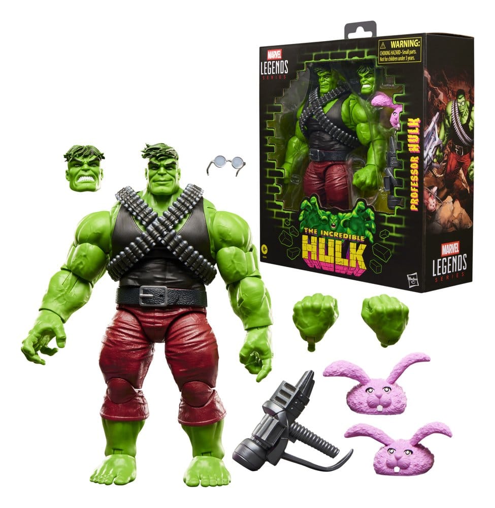 The Incredible Hulk Marvel Legends Action Figur Professor Hulk 15 cm