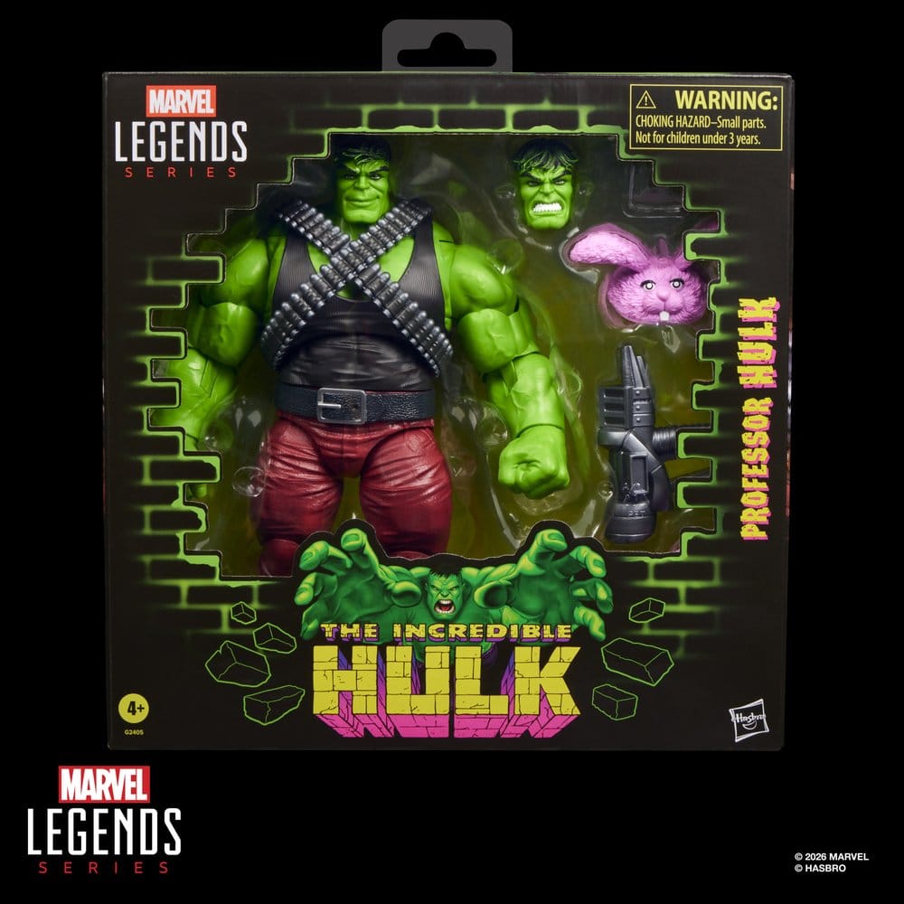 Den Otroliga Hulken Marvel Legends Actionfigur Professor Hulk 15 cm