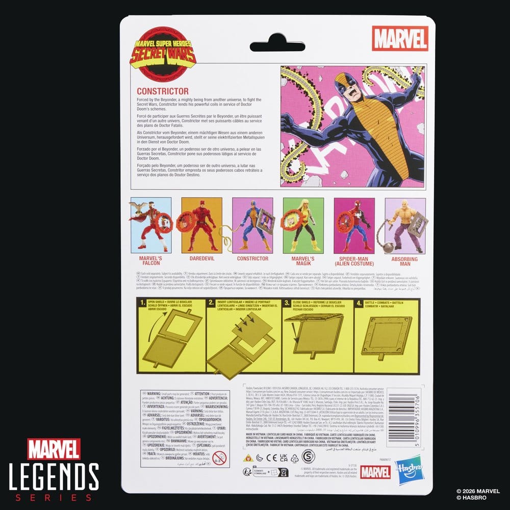 Secret Wars Marvel Legends Actionfigur Constrictor 15 cm