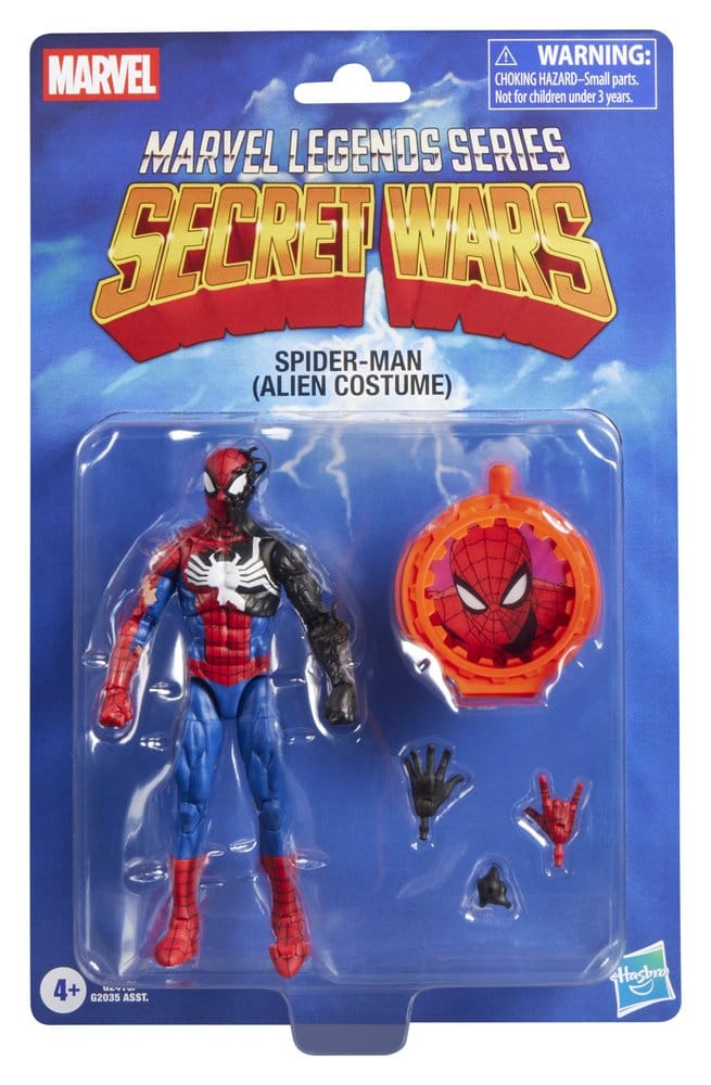 Secret Wars Marvel Legends Actionfigur Spider-Man (Aliendräkt) 15 cm