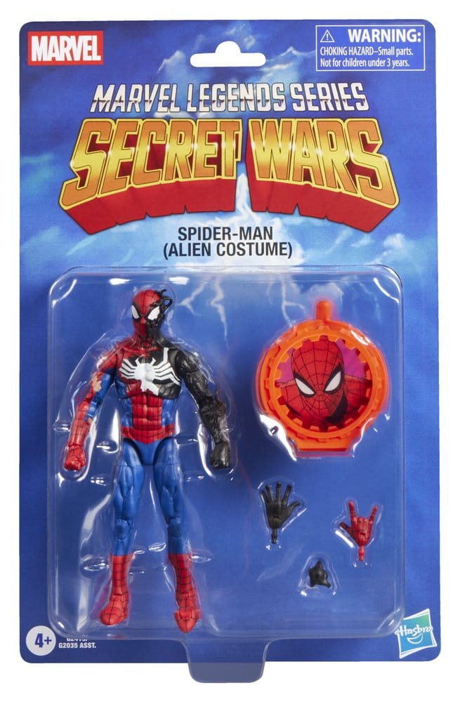 Secret Wars Marvel Legends Actionfigur Spider-Man (Aliendräkt) 15 cm