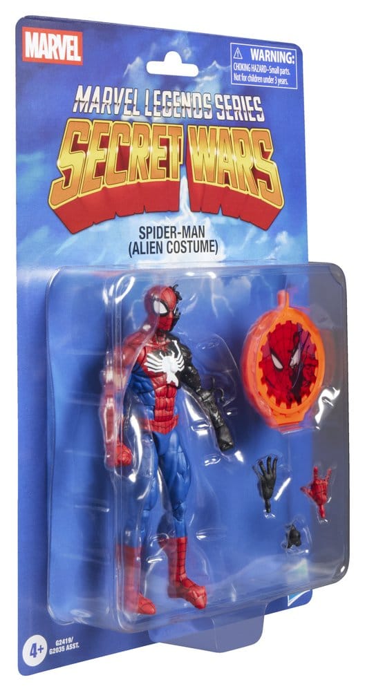 Secret Wars Marvel Legends Actionfigur Spider-Man (Aliendräkt) 15 cm