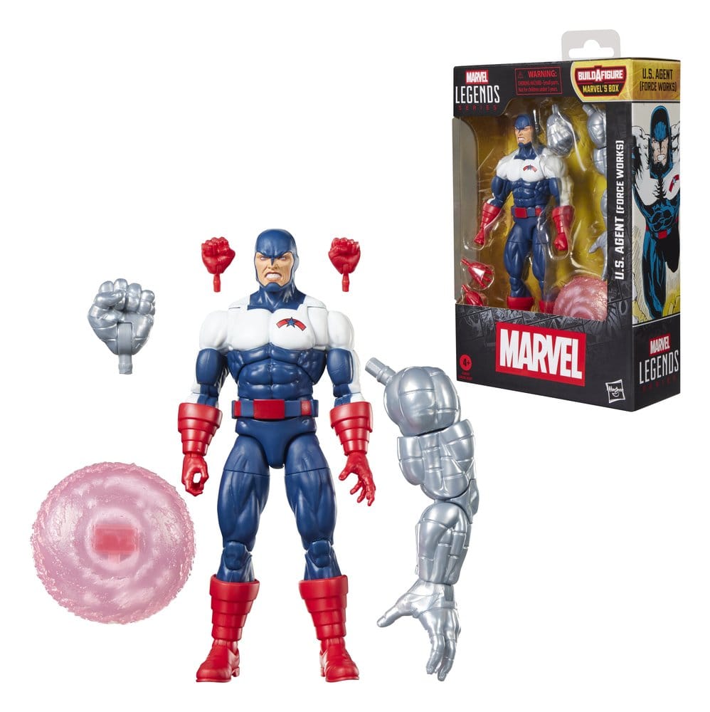 Marvel Legends Action Figur U.S. Agent (Force Works) (BAF: Marvel's Box) 15 cm