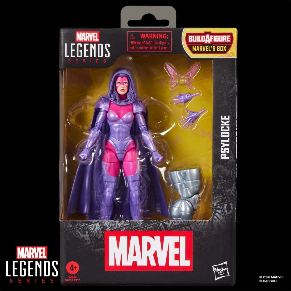 Marvel Legends Actionfigur Psylocke (BAF: Marvels Box) 15 cm