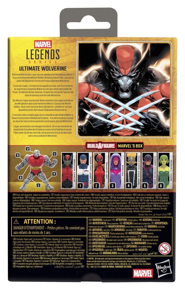 Marvel Legends Action Figur Ultimate Wolverine 15 cm