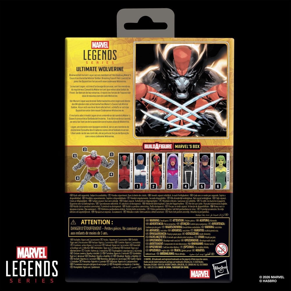 Marvel Legends Actionfigur Ultimate Wolverine 15 cm