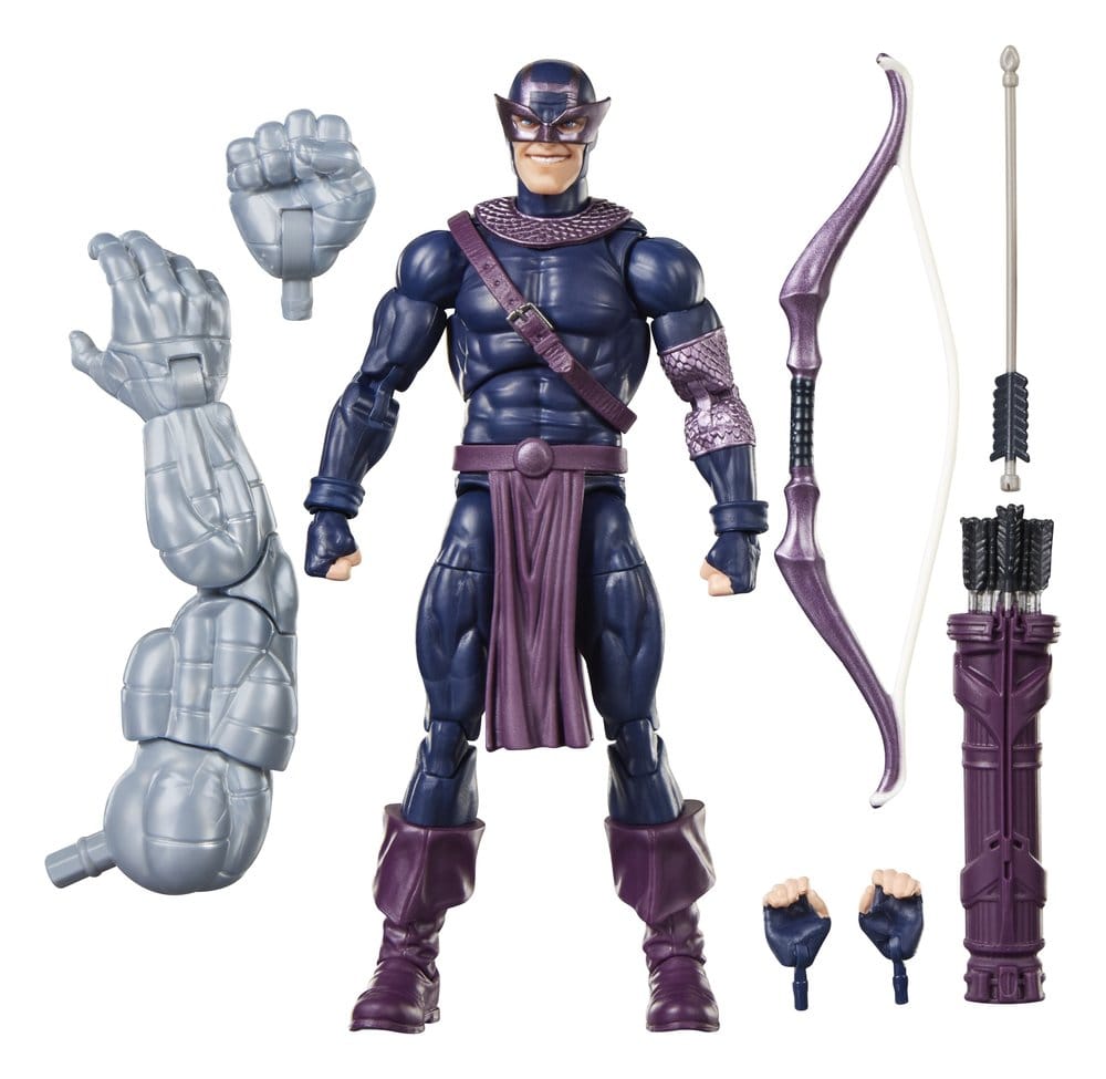 Marvel Legends Actionfigur Mörka Avengers Hawkeye (BAF: Marvel's Box) 15 cm