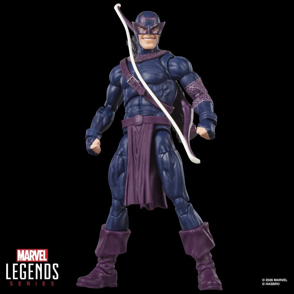 Marvel Legends Actionfigur Mörka Avengers Hawkeye (BAF: Marvel's Box) 15 cm