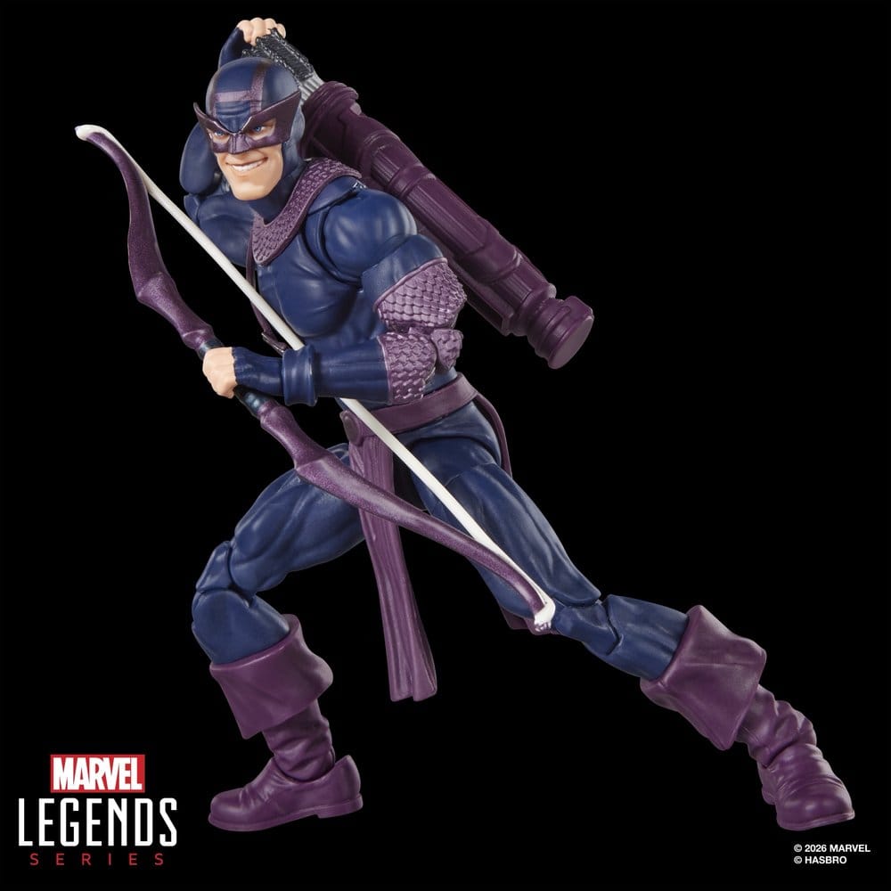 Marvel Legends Actionfigur Mörka Avengers Hawkeye (BAF: Marvel's Box) 15 cm
