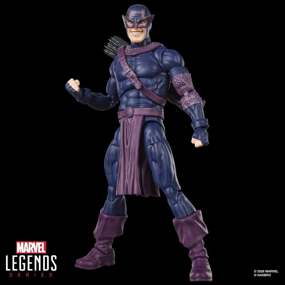Marvel Legends Actionfigur Mörka Avengers Hawkeye (BAF: Marvel's Box) 15 cm