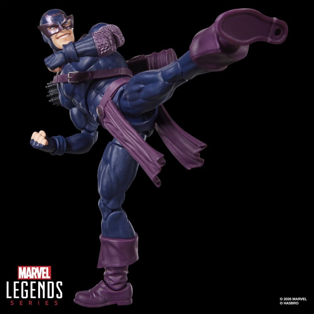 Marvel Legends Actionfigur Mörka Avengers Hawkeye (BAF: Marvel's Box) 15 cm