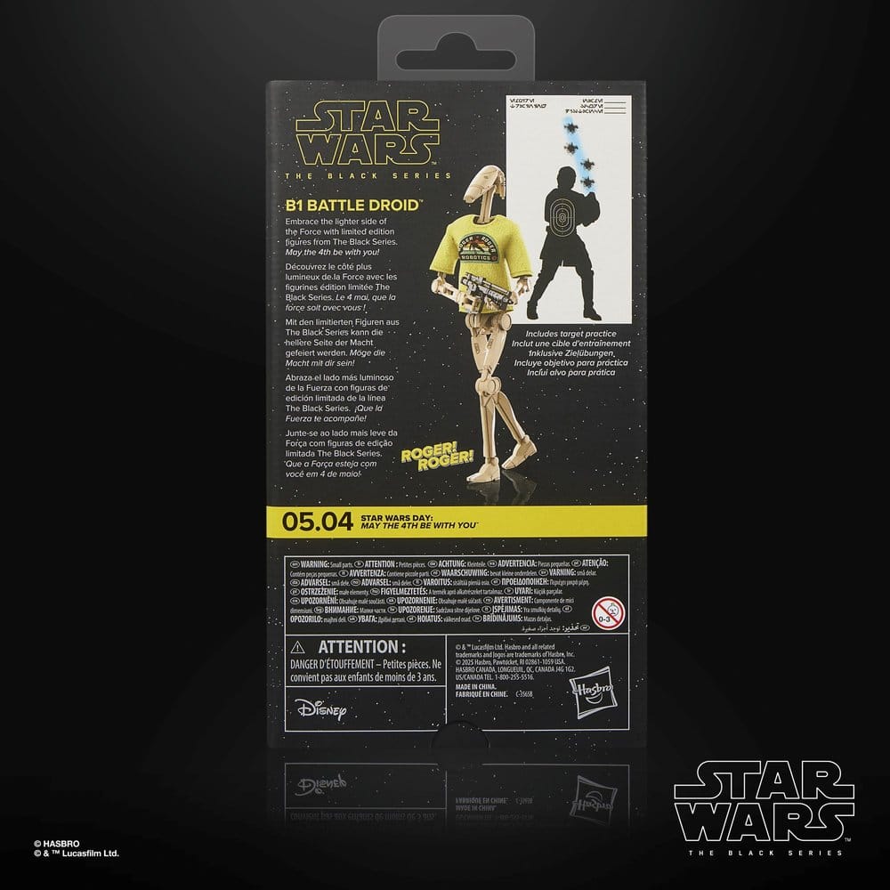 Star Wars Black Series Actionfigur B1 Stridsdroid Må Kraften Vara Med Dig 15 cm