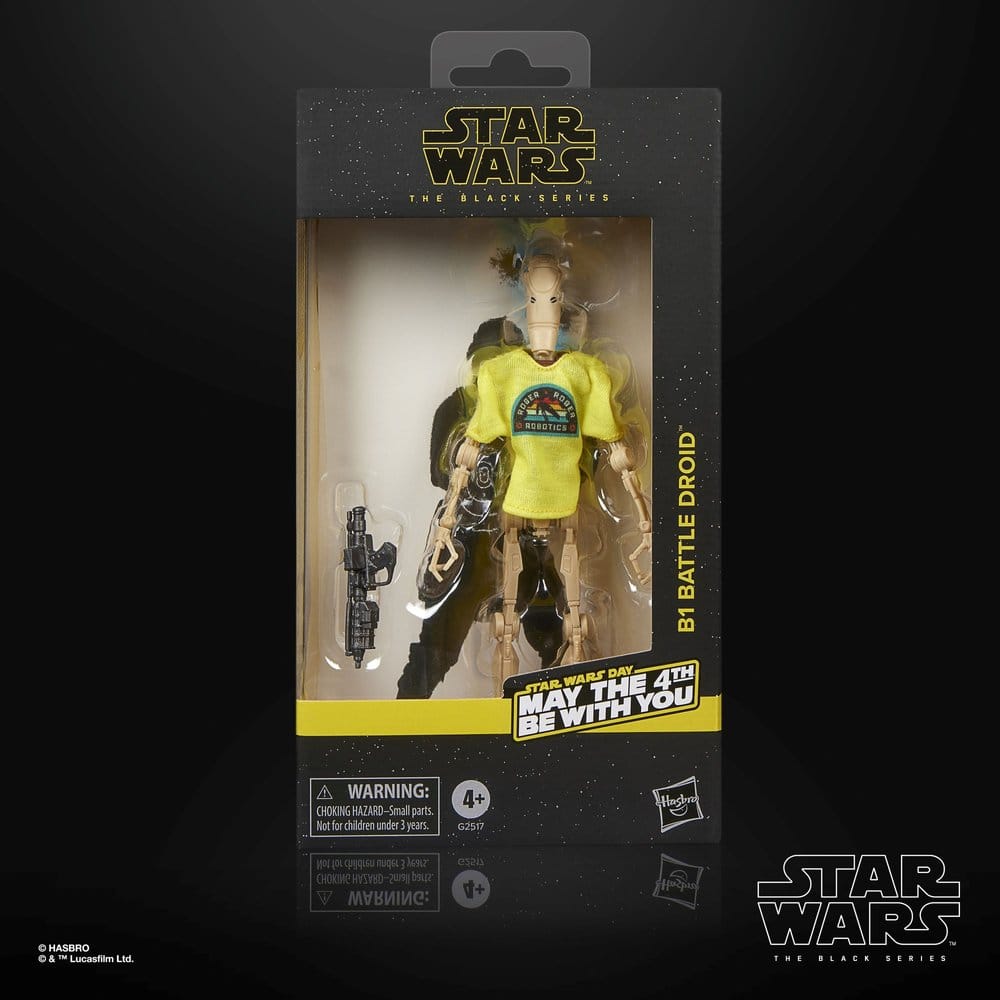 Star Wars Black Series Actionfigur B1 Stridsdroid Må Kraften Vara Med Dig 15 cm