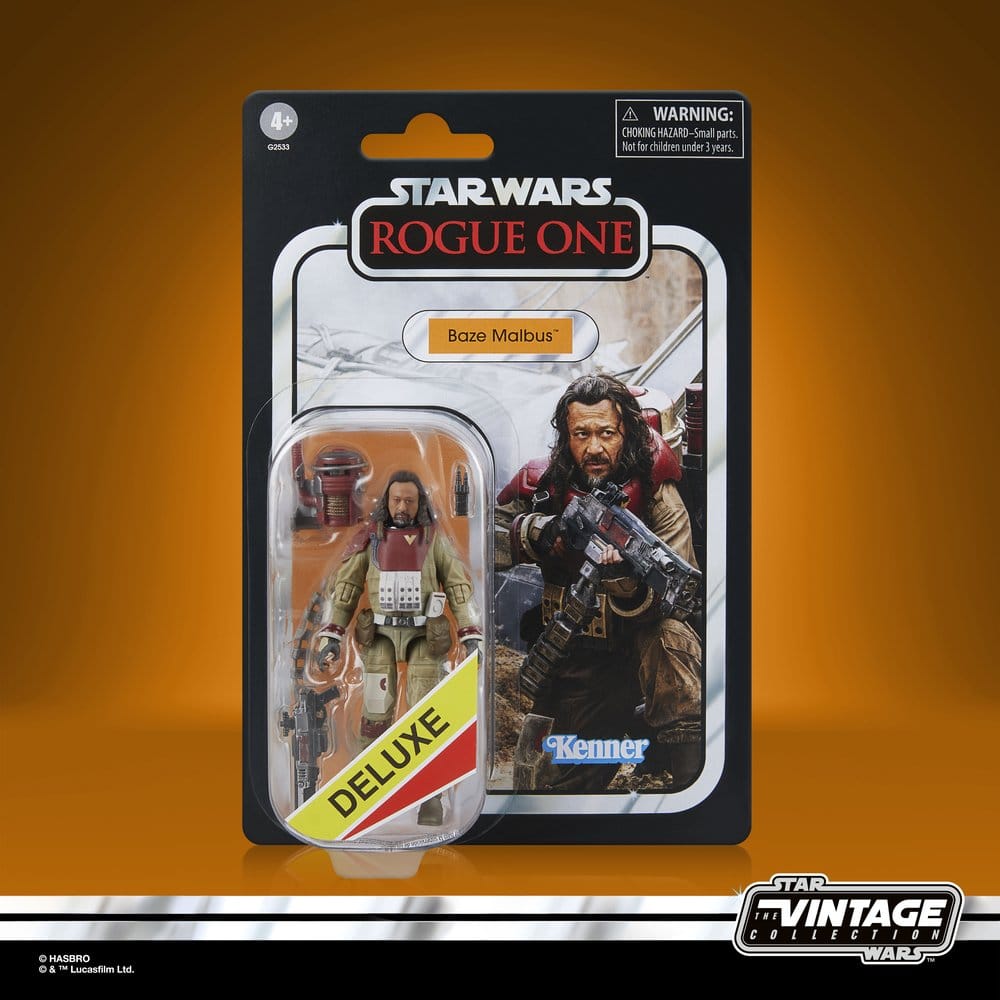Star Wars: Rogue One The Vintage Collection actionfigur Baze Malbus 9,5 cm