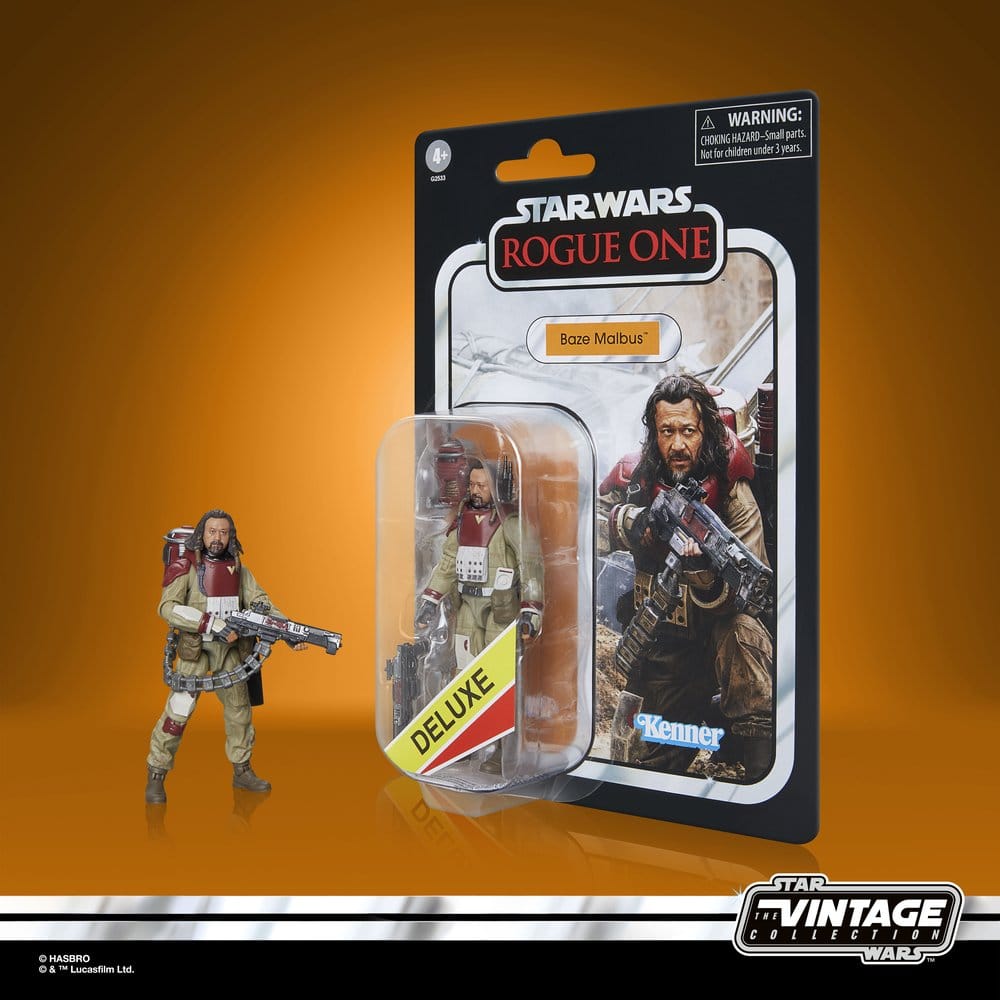 Star Wars: Rogue One The Vintage Collection actionfigur Baze Malbus 9,5 cm