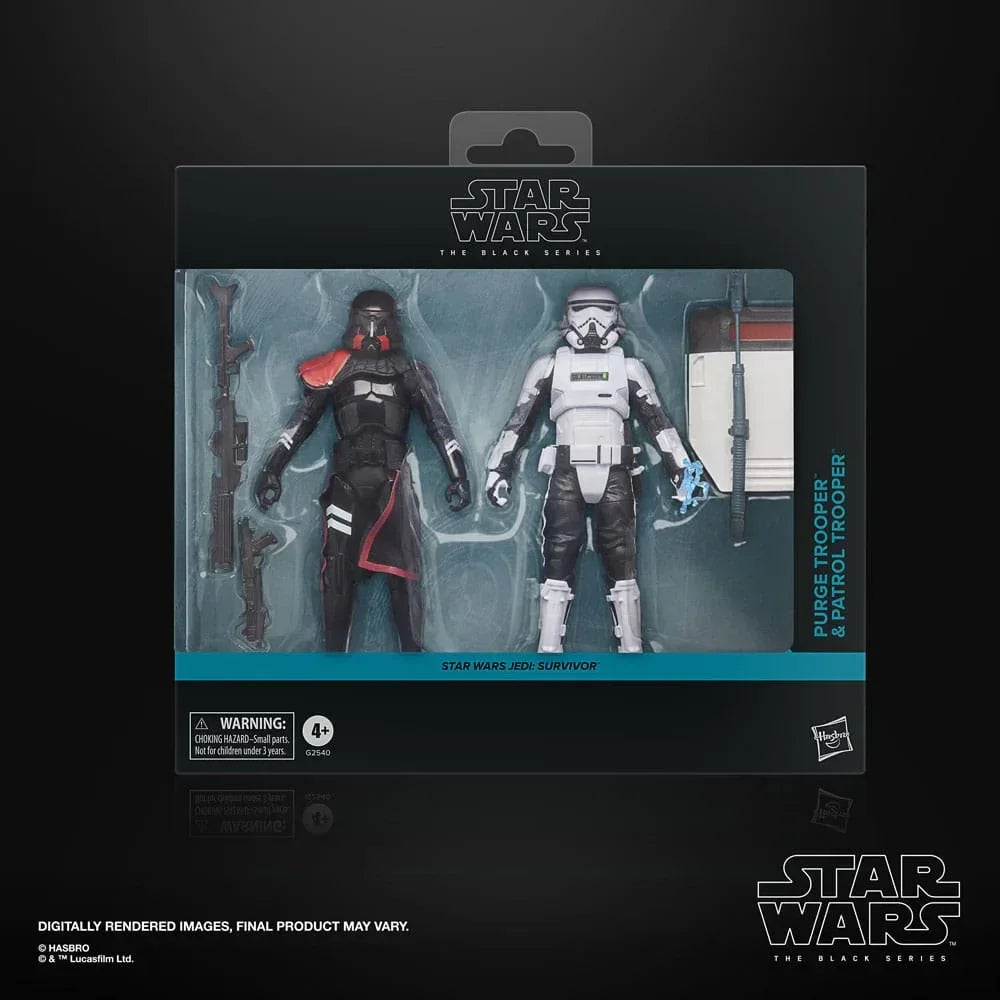 Star Wars Jedi: Survivor Black Series Action Figur 2-Pack Purge Trooper & Patrol Trooper 15 cm Hasbro