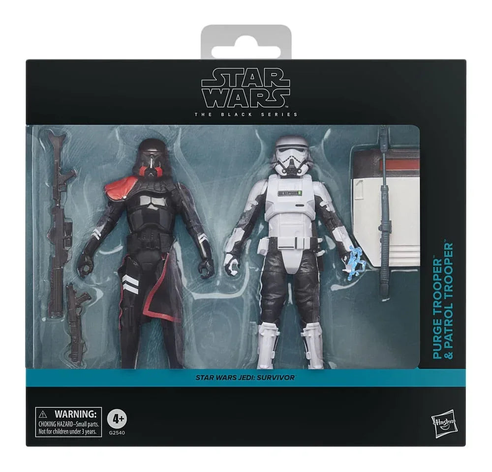 Star Wars Jedi: Survivor Black Series Action Figur 2-Pack Purge Trooper & Patrol Trooper 15 cm Hasbro