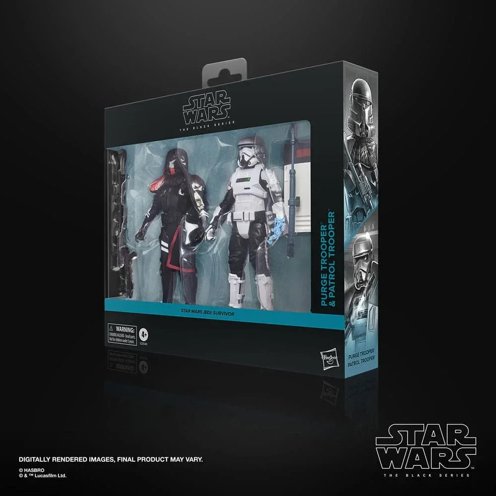 Star Wars Jedi: Survivor Black Series Action Figur 2-Pack Purge Trooper & Patrol Trooper 15 cm Hasbro