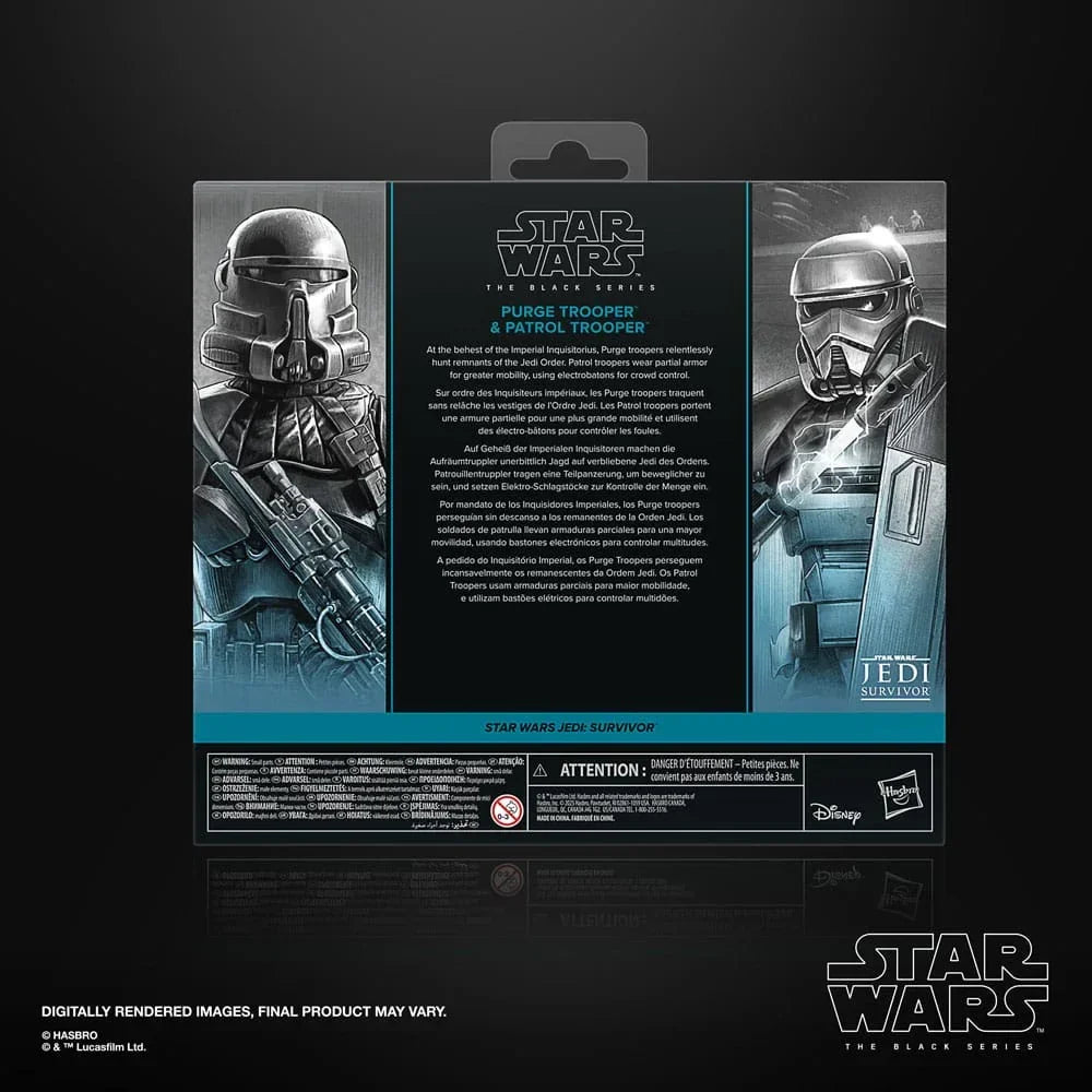 Star Wars Jedi: Survivor Black Series Action Figur 2-Pack Purge Trooper & Patrol Trooper 15 cm Hasbro