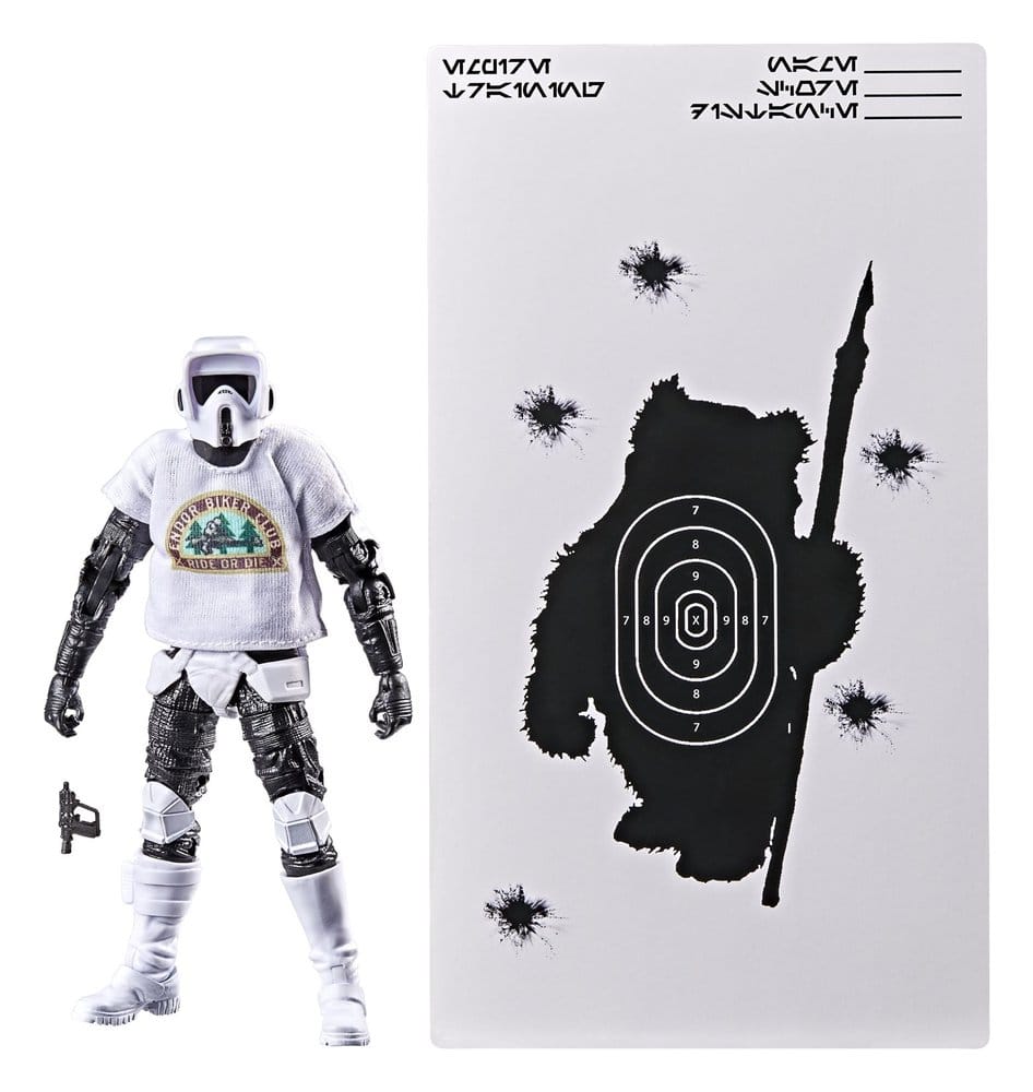 Star Wars Black Series Actionfigur Scout Trooper Må Kraften Vara Med Dig 15 cm