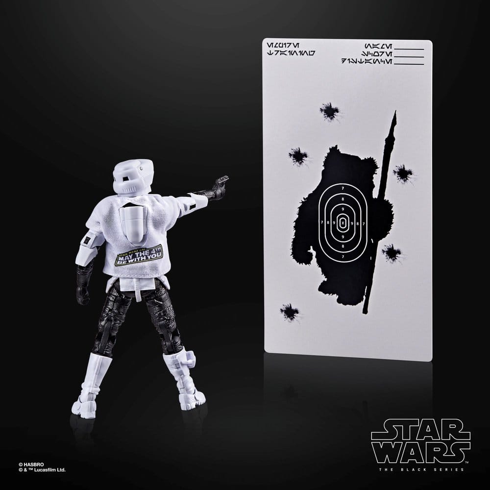 Star Wars Black Series Actionfigur Scout Trooper Må Kraften Vara Med Dig 15 cm
