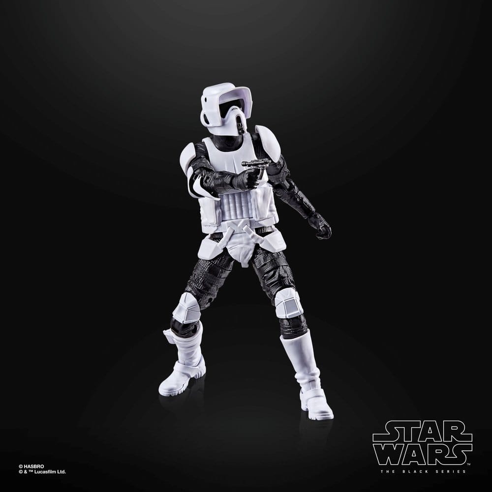 Star Wars Black Series Actionfigur Scout Trooper Må Kraften Vara Med Dig 15 cm