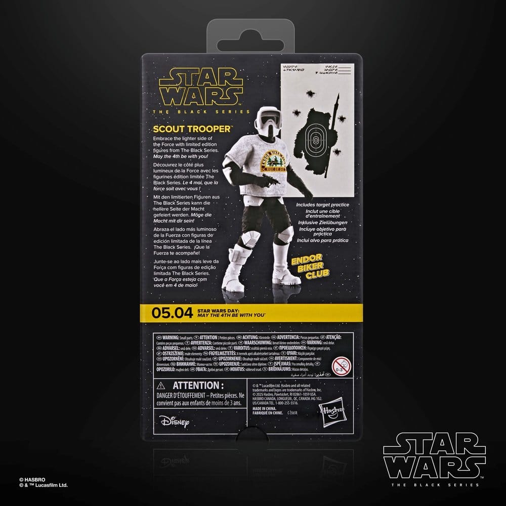 Star Wars Black Series Actionfigur Scout Trooper Må Kraften Vara Med Dig 15 cm