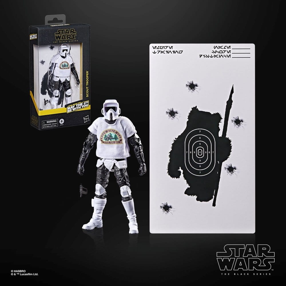 Star Wars Black Series Actionfigur Scout Trooper Må Kraften Vara Med Dig 15 cm