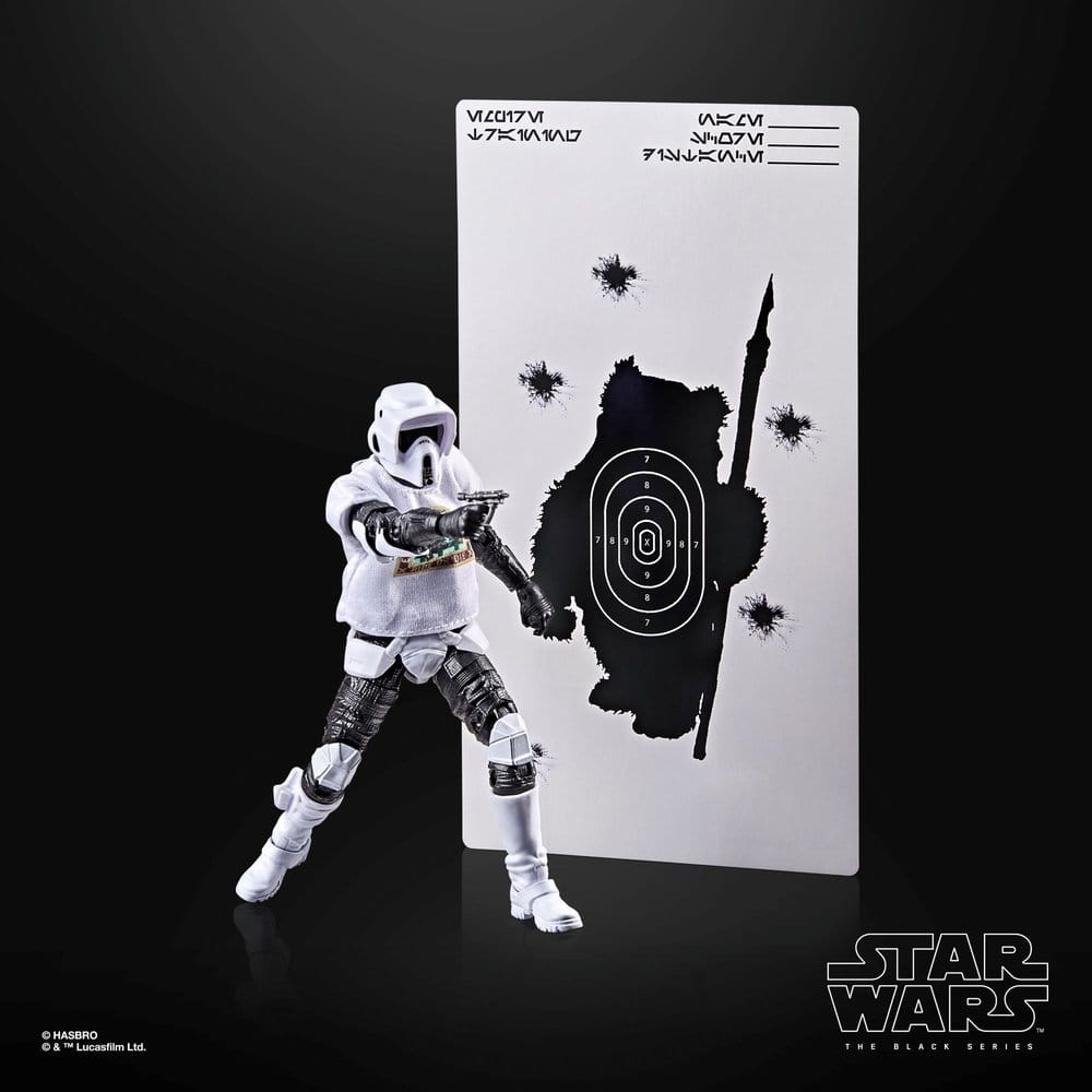 Star Wars Black Series Actionfigur Scout Trooper Må Kraften Vara Med Dig 15 cm