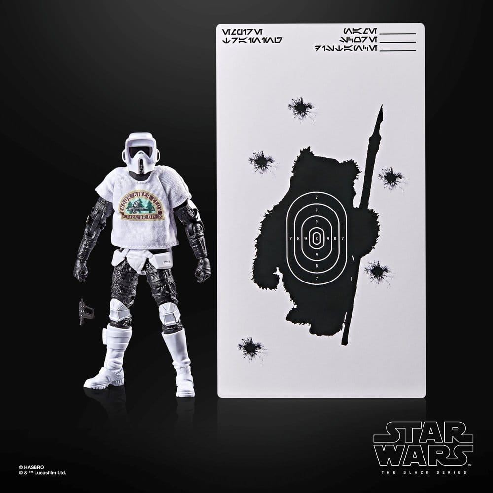 Star Wars Black Series Actionfigur Scout Trooper Må Kraften Vara Med Dig 15 cm
