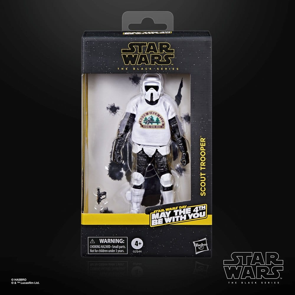 Star Wars Black Series Actionfigur Scout Trooper Må Kraften Vara Med Dig 15 cm