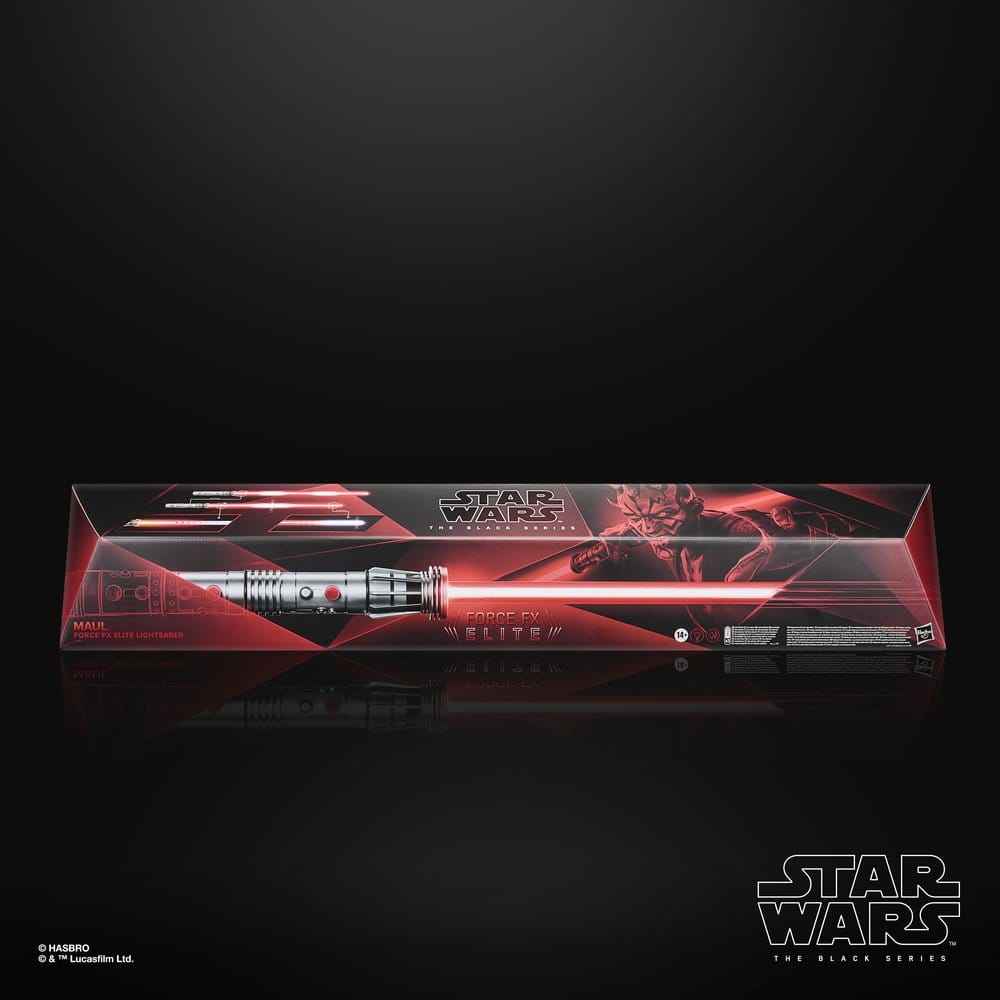 Star Wars: Maul – Shadow Lord Svart Serie Replica Force FX Elite Ljusvärja Maul