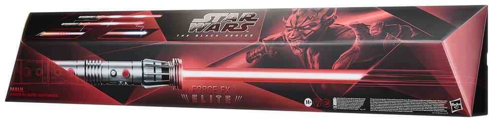 Star Wars: Maul – Shadow Lord Svart Serie Replica Force FX Elite Ljusvärja Maul