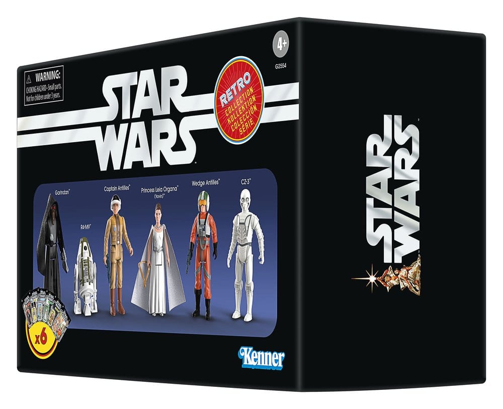 Star Wars Episod IV Retro Kollektion Actionfigur 6-Pack 10 cm